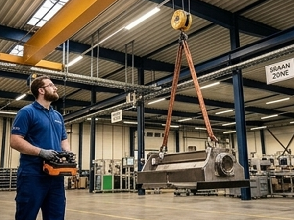 Bovenloop Kraanmachinist